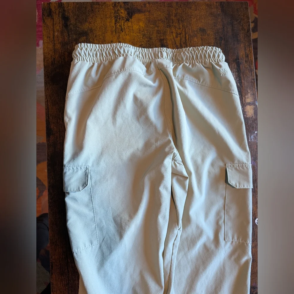 Cargo Pants Drawstring Waist Casual Lightweight Utility Trousers‎